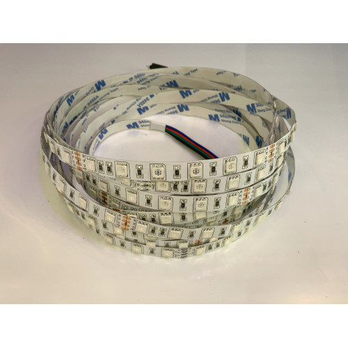 Светодиодная лента Led 60-10mm 24V RGB (12 W/m, IP20, 5060, 5m)  60 led на 1м