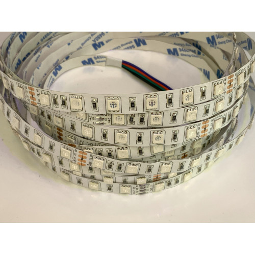Светодиодная лента Led 60-10mm 24V RGB (12 W/m, IP20, 5060, 5m)  60 led на 1м