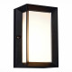 SL077.411.01 Светильник уличный настенный ST-Luce Черный/Белый LED 1*6W 3000K