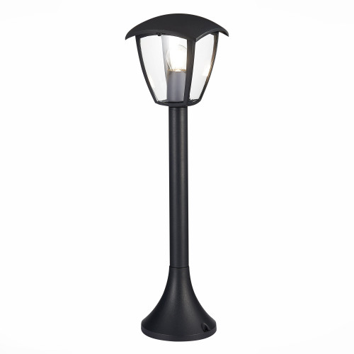 SL081.405.01 Светильник уличный наземный ST-Luce Черный/Черный, Прозрачный E27 1*40W