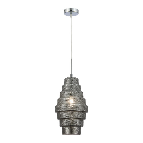 SL1001.103.01 Подвес ST-Luce Хром/Дымчатый E27 1*40W
