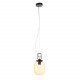 SL1050.403.01 Светильник подвесной ST-Luce Черный/Коньячный E27 1*40W