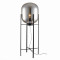 SL1050.725.01 Торшер ST-Luce Черный/Дымчатый E27 1*40W (из 2-х коробок)