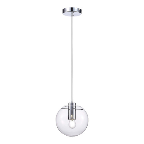 SL1056.103.01 Подвес ST-Luce Хром/Прозрачный E27 1*60W