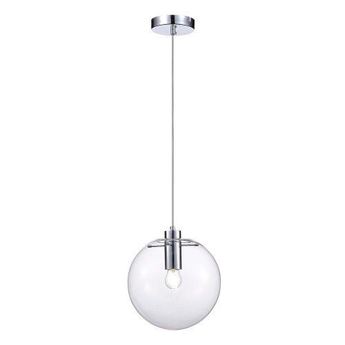 SL1056.113.01 Подвес ST-Luce Хром/Прозрачный E27 1*60W