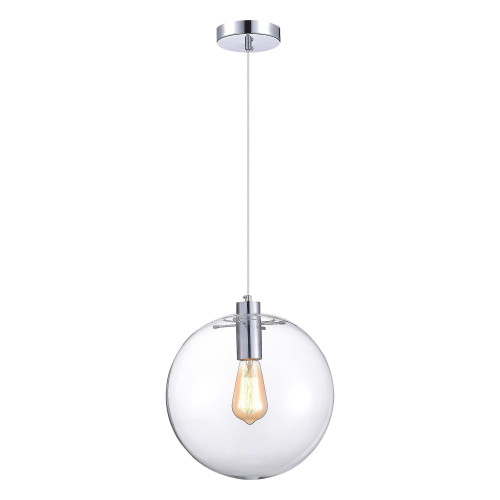 SL1056.123.01 Подвес ST-Luce Хром/Прозрачный E27 1*60W