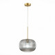 SL1154.303.01 Подвес ST-Luce Латунь/Дымчатый E27 1*60W