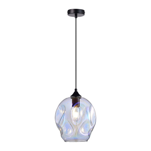 SL1188.413.01 Подвес ST-Luce Черный/Радужный E27 1*60W