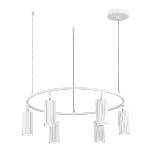 SL1213.503.06 Светильник подвесной ST-Luce Белый/Белый GU10 6*5W 4000K