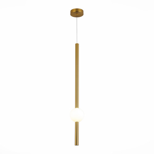 SL1222.233.01 Светильник подвесной ST-Luce Золотистый/Золотистый, Белый LED 1*18W 4000K