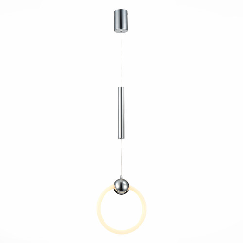 SL1578.103.01 Подвес ST-Luce Хром/Белый,Хром LED 1*15W 3000K