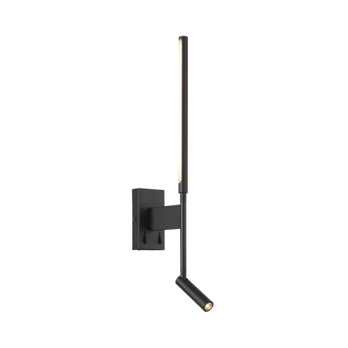SL1580.401.02 Светильник настенный ST-Luce Черный/Белый LED 2*6+3W 3200K