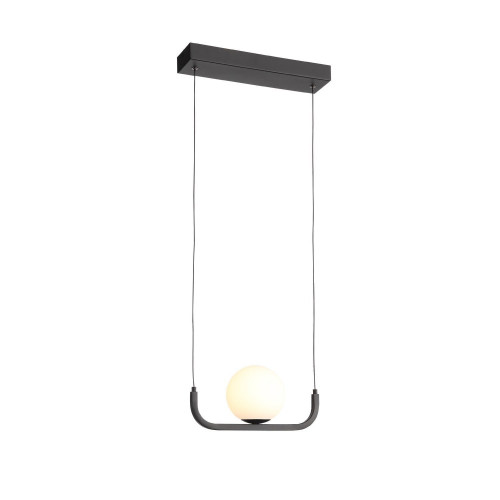 SL1581.403.01 Светильник подвесной ST-Luce Черный/Белый LED 1*8W 3200K
