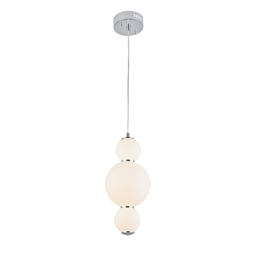 SL1583.113.01 Светильник подвесной ST-Luce Хром/Белый LED 1*12W 3000K