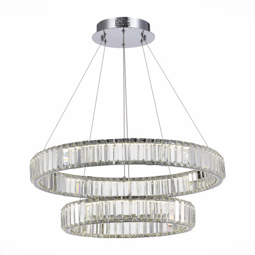 SL1622.103.02 Люстра подвесная ST-Luce Хром/Прозрачный LED 1*70W 4000K
