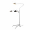 SL305.405.03 Торшер ST-Luce Черный/Черный, Белый E27 3*60W