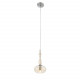 SL364.113.01 Подвес ST-Luce Хром/Янтарный E14 1*40W SL364.113.01 Подвес ST-Luce Хром/Янтарный E14 1*40W