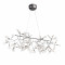 SL379.103.81 Люстра подвесная ST-Luce Серебристый/Белый LED 81*0,5W 3500K
