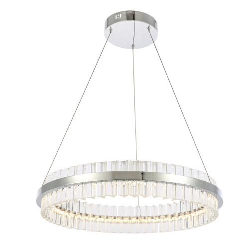SL383.113.01 Светильник подвесной ST-Luce Хром/Прозрачный LED 1*44W 3000K