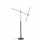 *SL429.405.03 Торшер ST-Luce Черный, Золото/Белый G9 3*5W