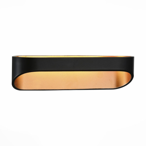SL582.041.01 Светильник настенный ST-Luce Черный, Золото/Черный, Золото LED 1*6W 4000K
