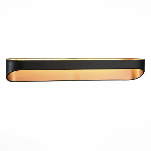 SL582.401.01 Светильник настенный ST-Luce Черный, Золото/Черный, Золото LED 1*12W 4000K