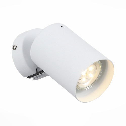 SL597.501.01 Спот ST-Luce Белый, Хром/Белый GU10 LED 1*3W