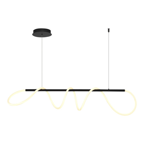 SL6102.403.45 Светильник подвесной ST-Luce Черный/Белый LED 1*45W 3000K
