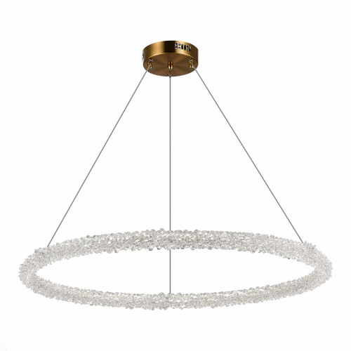 SL6110.223.01 Люстра подвесная ST-Luce Золотистый/Золотистый LED 1*45W 3000 - 6500K