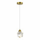 SL6114.203.01 Подвес ST-Luce Золотистый/Прозрачный LED 1*3W 3000K