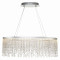 SL6201.103.37 Люстра подвесная ST-Luce Серебристый/Прозрачный LED 1*37W 3000K/4000K/6000K