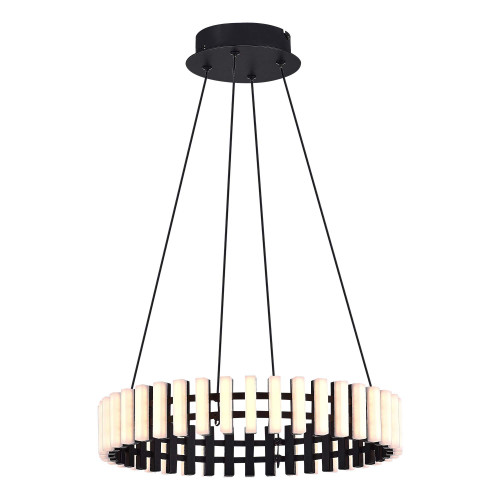 SL6203.403.25 Люстра подвесная ST-Luce Черный/Белый LED 1*25W 3000K
