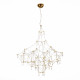 SL797.203.114 Люстра подвесная ST-Luce Золотистый, Прозрачный LED 114*0,45W 3000K