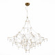 SL797.213.114 Люстра подвесная ST-Luce Золотистый, Прозрачный LED 114*0,45W 3000K