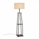 SLE302.405.01 Торшер ST-Luce Черный, Коричневый/Бежевый E27 1*40W (из 2-х коробок)