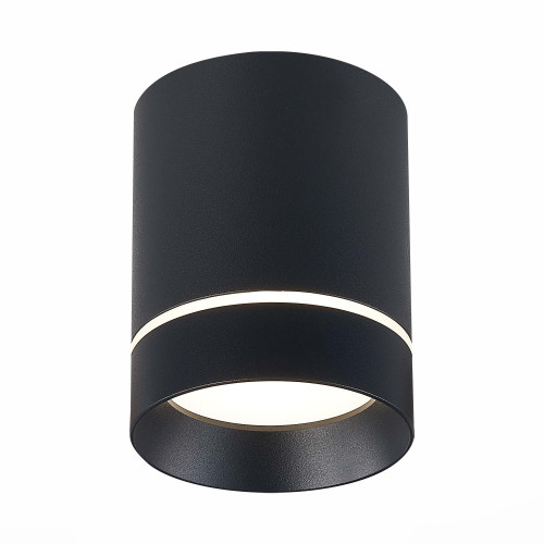 ST115.442.12 Светильник потолочный Черный LED 1*12W 4000K 840Lm Ra>90 120° IP20 D79xH100 170-240V