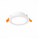 ST210.548.06 Св-к встр. Белый LED 1*6W 4000K 480Lm Ra80 110° IP20 D90xH30 220-240V