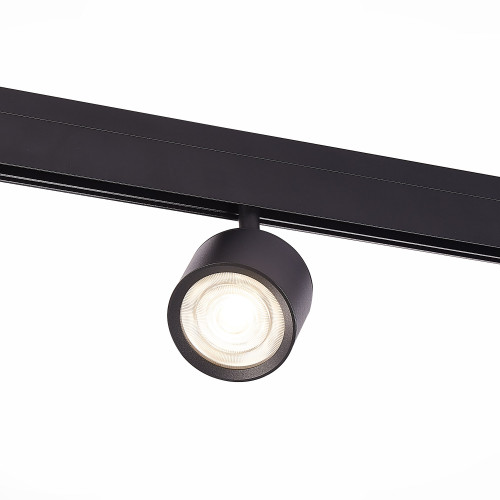 ST353.436.06 Магнитный трековый светильник Черный LED 1*6W 3000K 560Lm Ra>90 36° IP20 L120xW81xH138