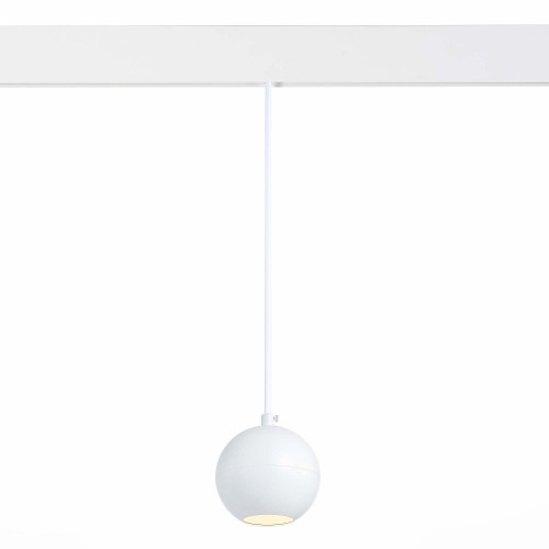 ST354.533.12 Магнитный трековый светильник подвесной Белый LED 1*12W 3000K 750Lm Ra>80 36° IP20 D100