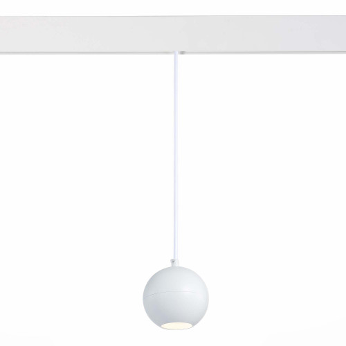ST354.543.12 Магнитный трековый светильник подвесной Белый LED 1*12W 4000K 750Lm Ra>80 36° IP20 D100