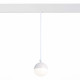 ST358.543.07 Магнитный трековый светильник подвесной Белый LED 1*7W 4000K 520Lm Ra>80 120° IP20 D90x