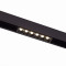 ST361.436.06 Магнитный трековый светильник Черный LED 1*6W 3000K 532Lm Ra>90 36° IP20 L115xW22xH44 4