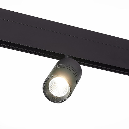 ST365.446.07 Магнитный трековый светильник Черный LED 1*7W 4000K 595Lm Ra>90 36° IP20 D44xH90 48V