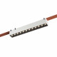 ST455.536.12 Св-к трек. Белый LED 1*12W 3000K 1 060Lm Ra90 24/40 IP20 L323xW40xH45 48V