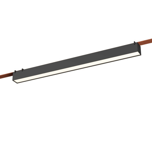 ST456.436.24 Св-к трек. Черный LED 1*24W 3000K 1 200Lm Ra90 120 IP20 L642xW40xH45 48V