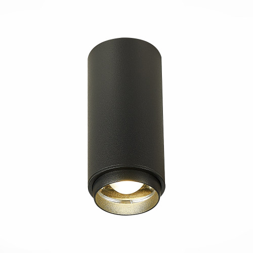 ST600.442.10 Светильник потолочный Zoom Черный LED 1*10W 4000K 1 000Lm Ra>80 15-60° IP20 D59xH130 17