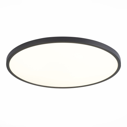 ST601.432.18 Светильник потолочный Черный LED 1*18W 3000K 1 620Lm Ra>90 120° IP20 D225xH25 180-240V