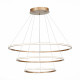 ST604.243.114 Светильник подвесной ST-Luce Золотистый/Белый LED 1*114W 4000K