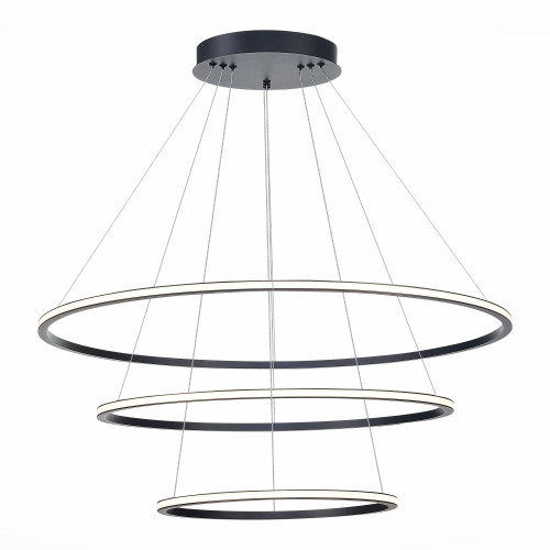 ST604.443.114 Светильник подвесной ST-Luce Черный/Белый LED 1*114W 4000K