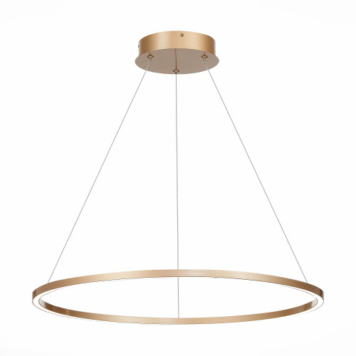 ST605.243.34 Светильник подвесной ST-Luce Золотистый/Белый LED 1*34W 4000K